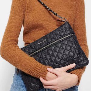 MZ WALLACE Crosby Crossbody (Black)